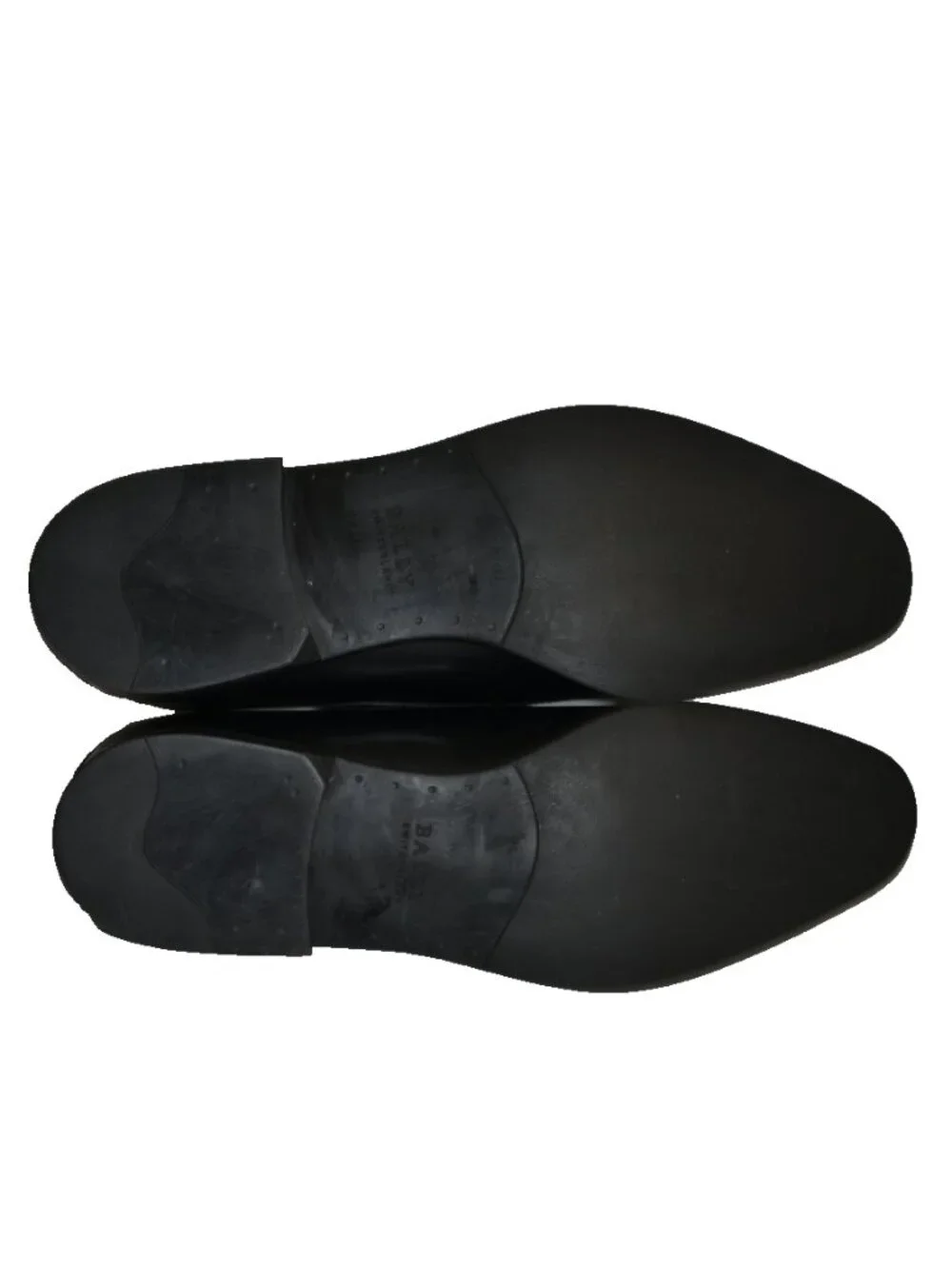 New! Bally Men's Lantel Leather Plain Toe Oxfords Black Size 10 D US DD40
